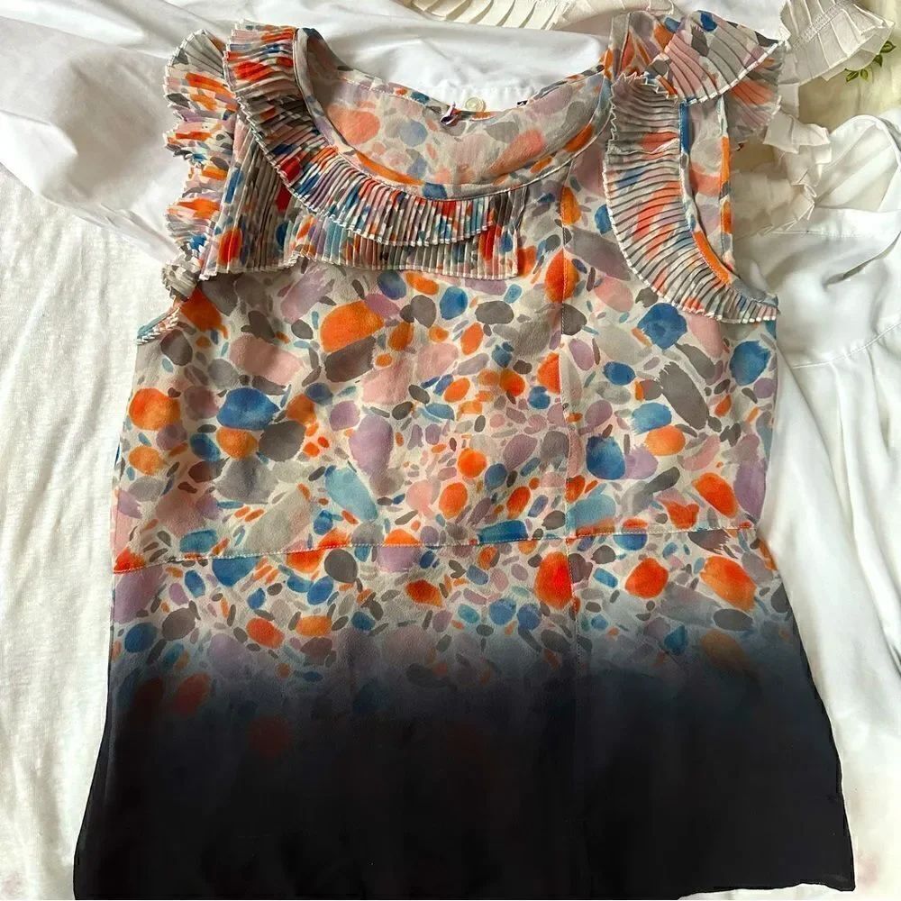 Calypso Silk Tank Top size S